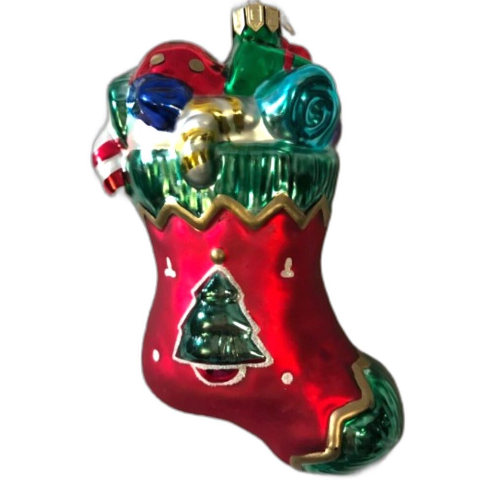 Fitz & Floyd Stocking Christmas Ornament